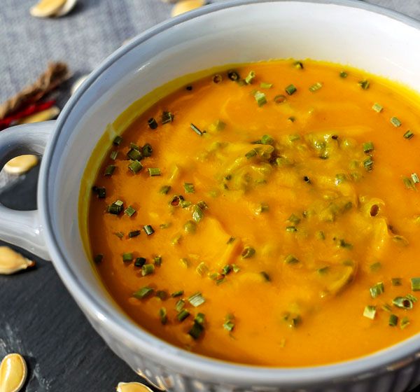Butternut Curry Ingwer Cremesuppe