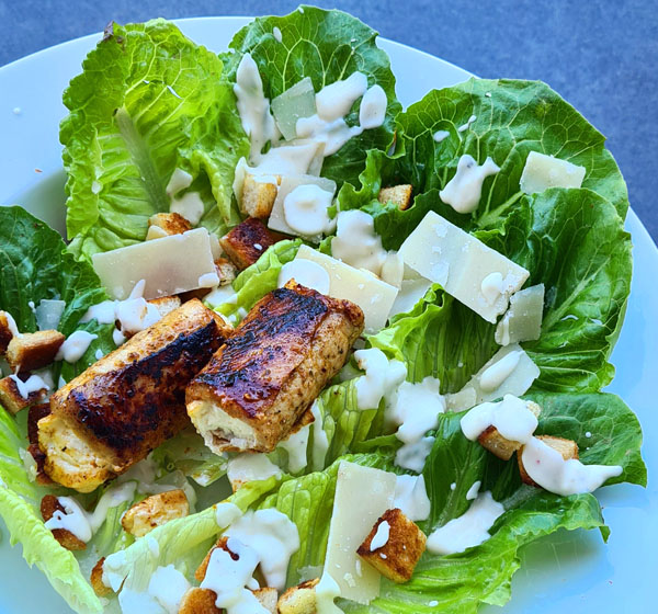 Caesar Salad mit FetarÃ¶llchen